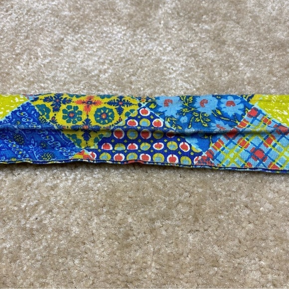 Colorful Patterned Purse 14 x 11.5 - Picture 3 of 7